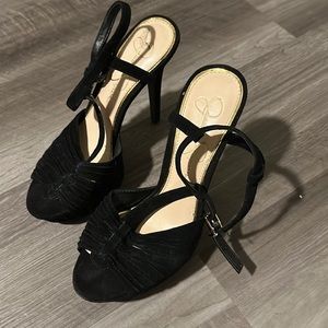 Jessica Simpson suede heels